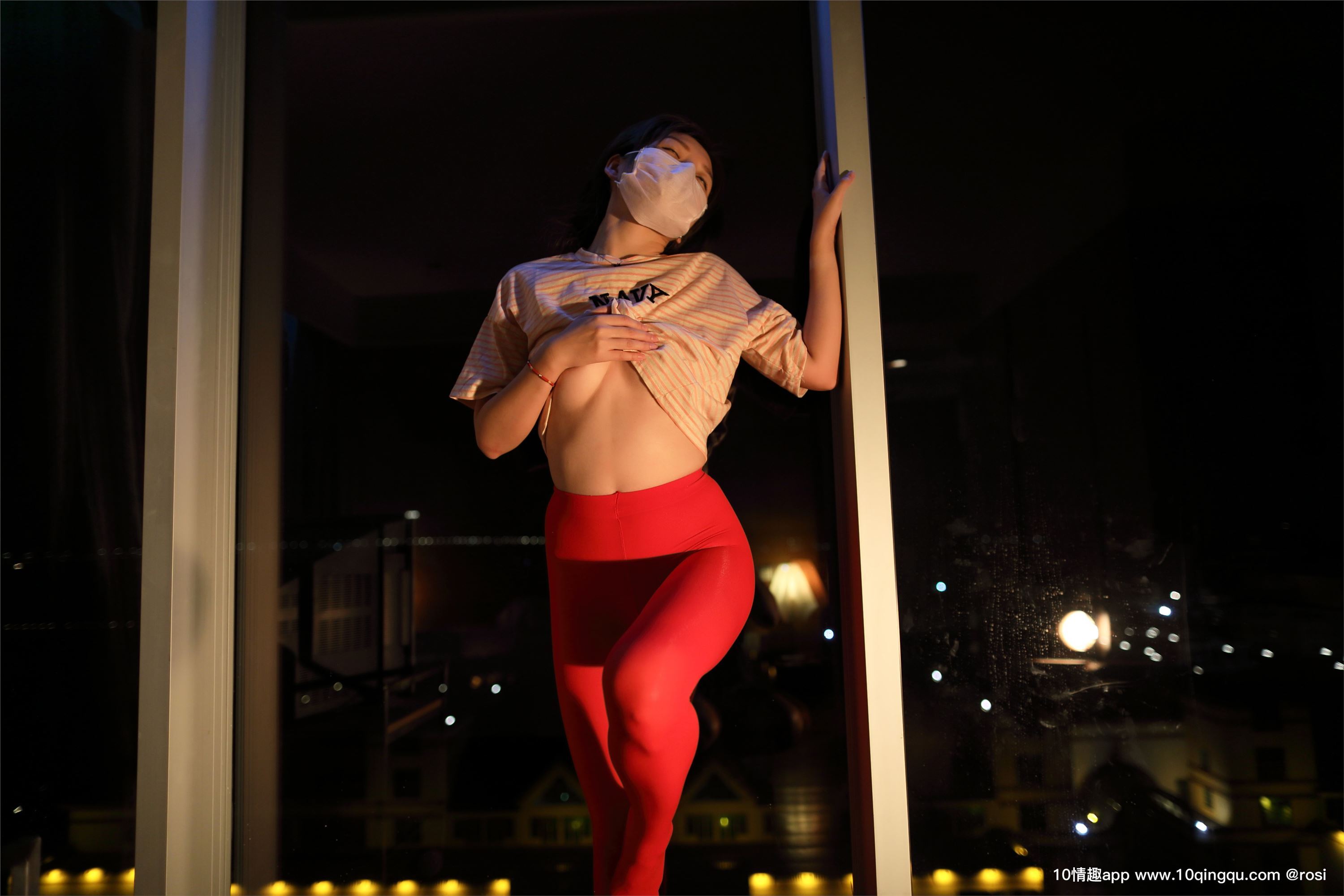 [ROSI写真]口罩系列 2019.04.14 NO.1036